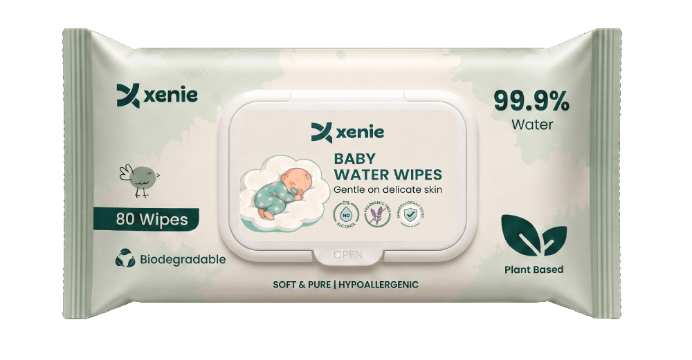 Xenie Baby Water Wipes