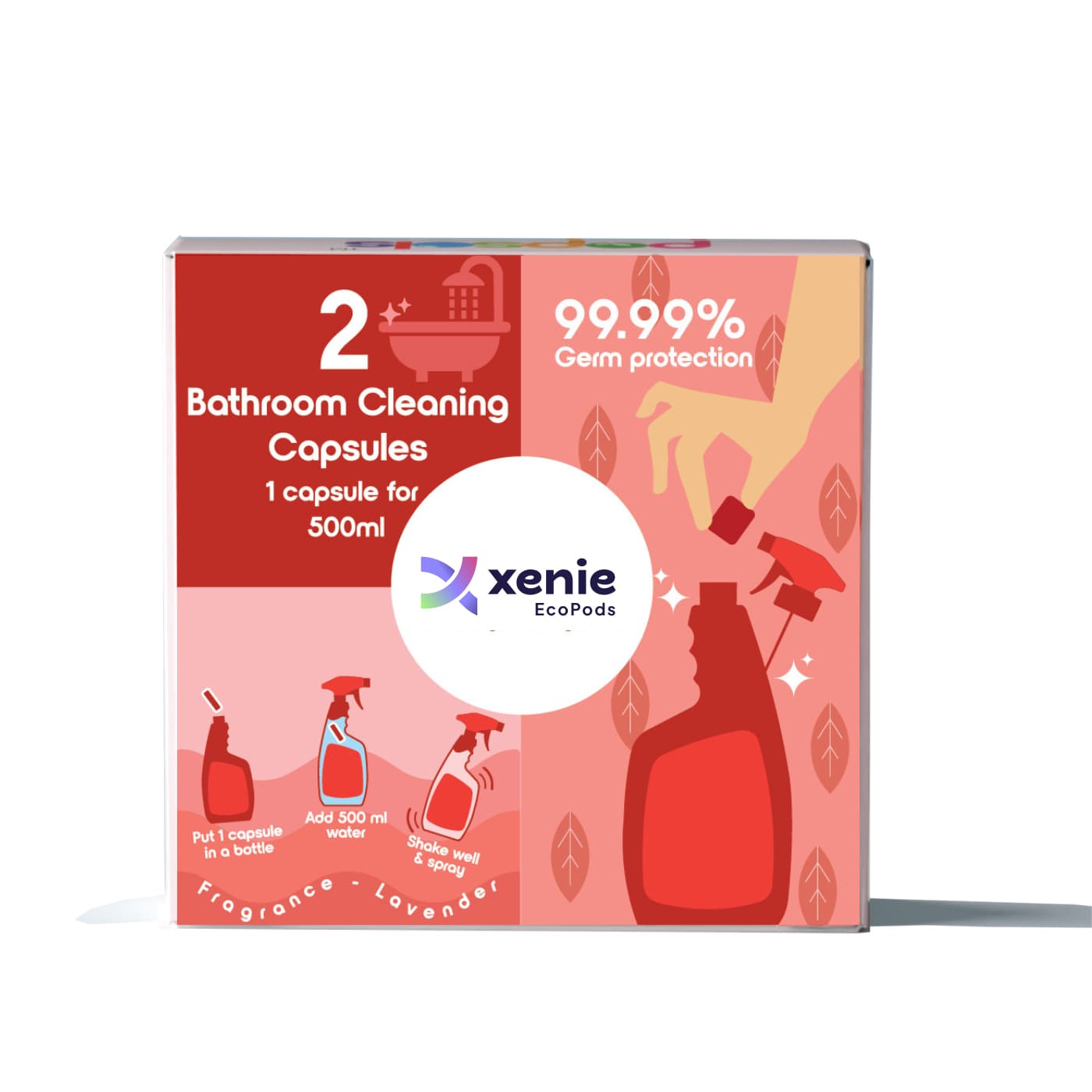 Xenie Bathroom Cleaning EcoPods