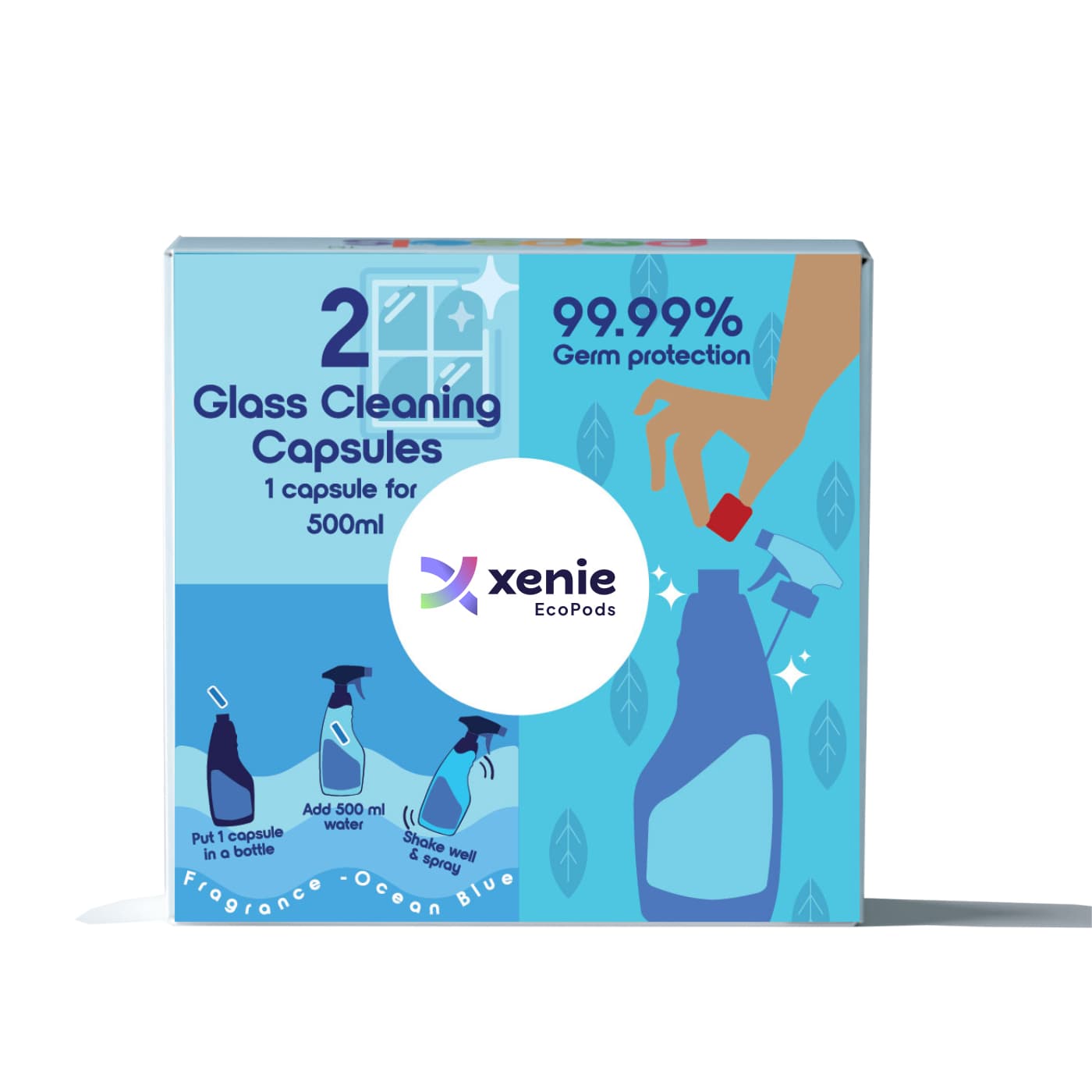 Xenie Glass Cleaning EcoPods