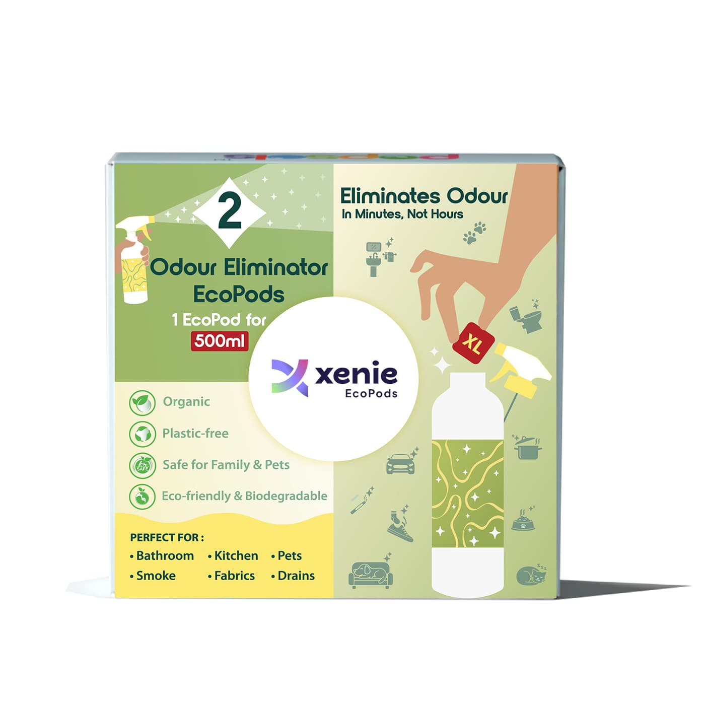 Xenie Odour Eliminator EcoPods