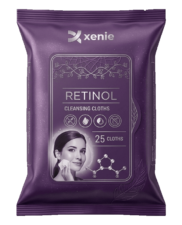 Xenie Retinol Cleansing Cloths