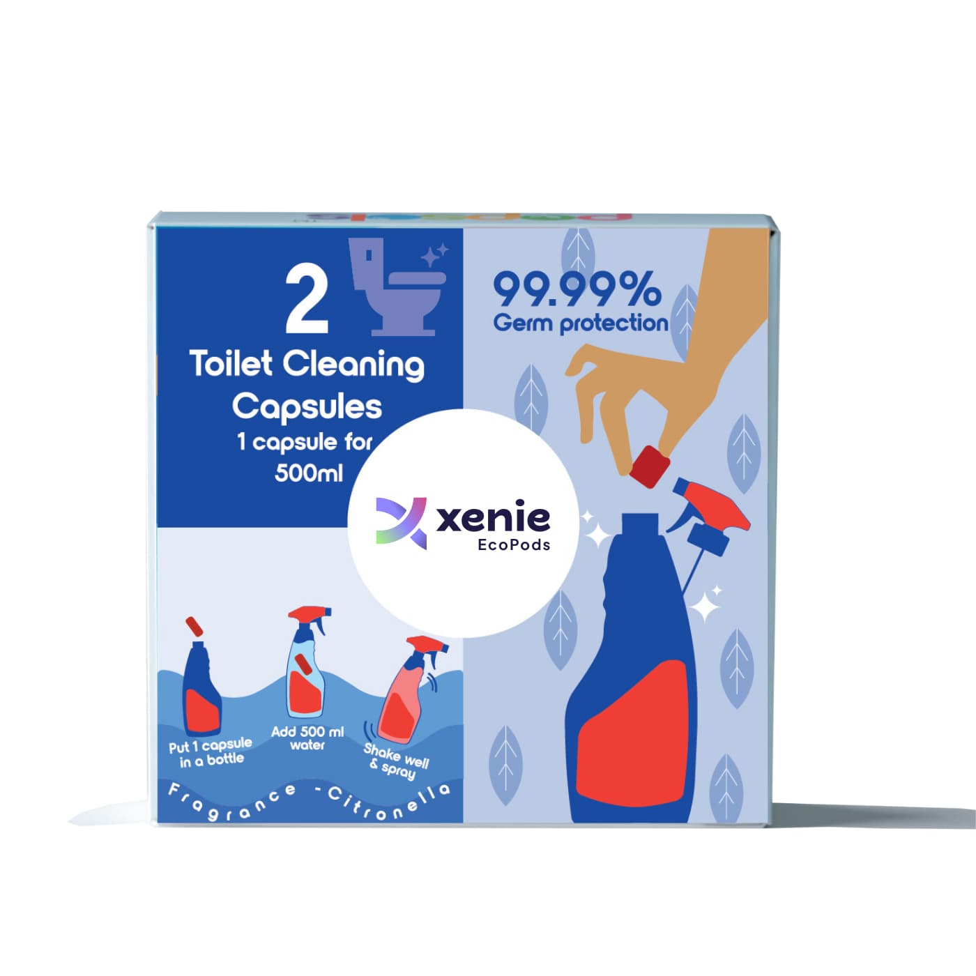 Xenie Toilet Cleaning EcoPods